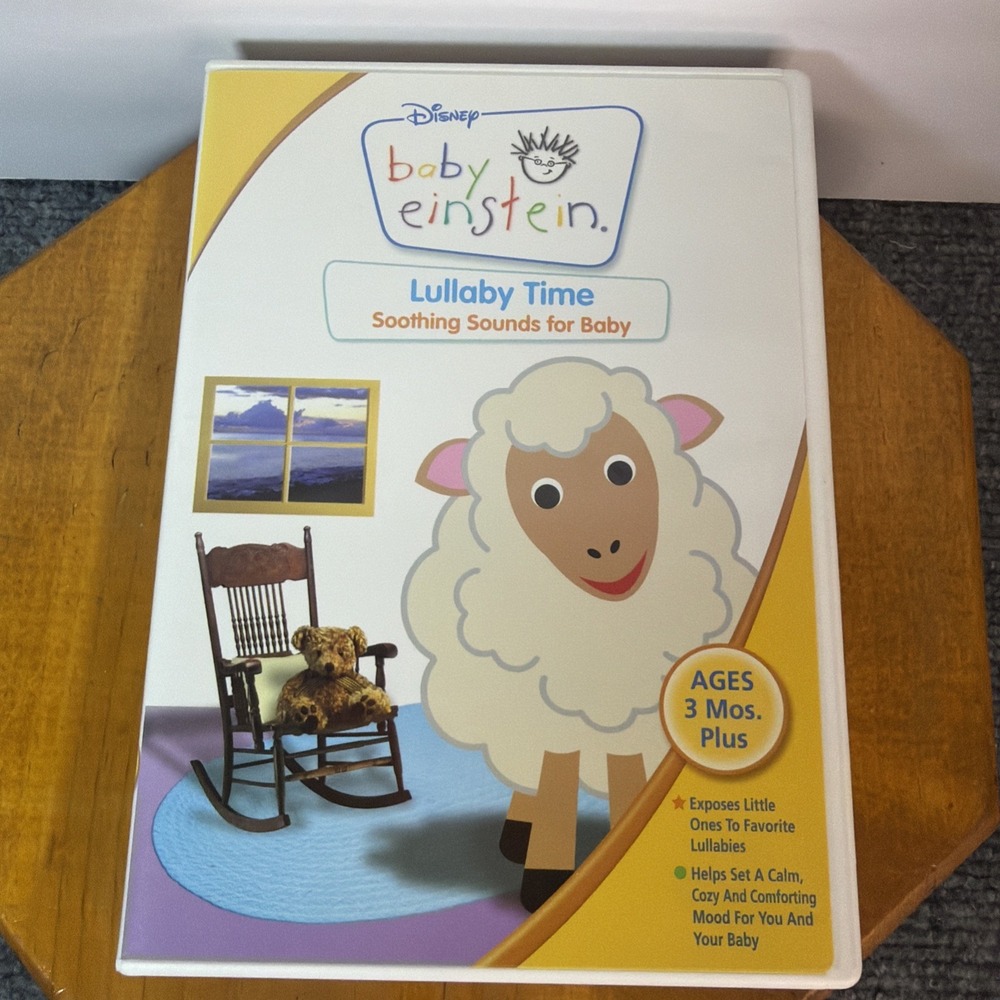 Baby Einstein Lullaby Time Soothing Sounds for Baby (DVD, 2007)‎ Disney -- 📀